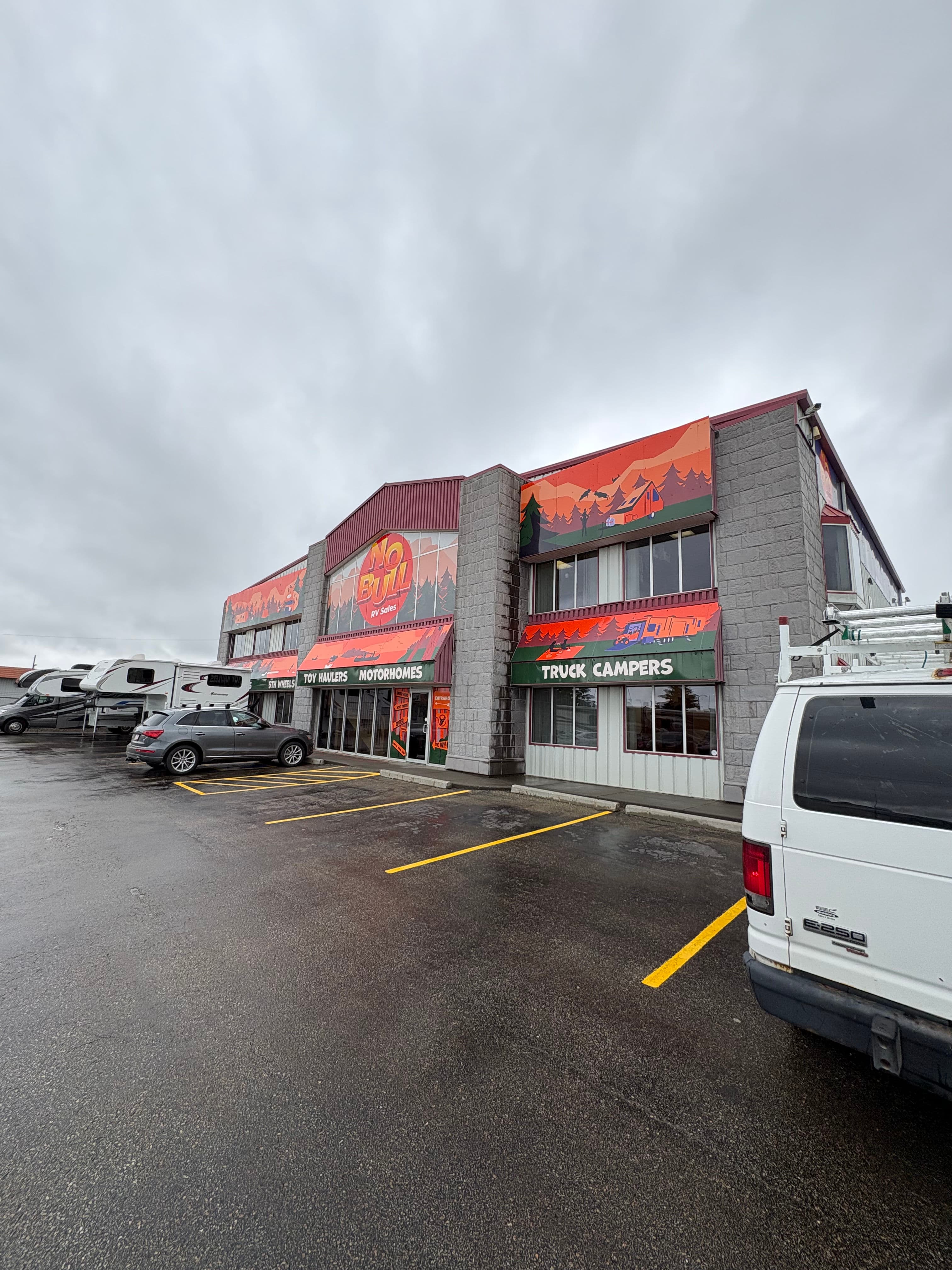 Project Commercial Window Cleaning at No Bull RV Sales image